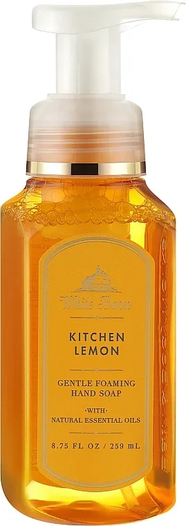 Bath &amp; Body Works White Barn Kitchen Lemon Gentle Clean Foaming Hand Soap Sapun za ruke