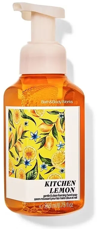 Bath and Body Works Kitchen Lemon Gentle &amp; Clean Foaming Hand Soap Penušavi sapun za ruke