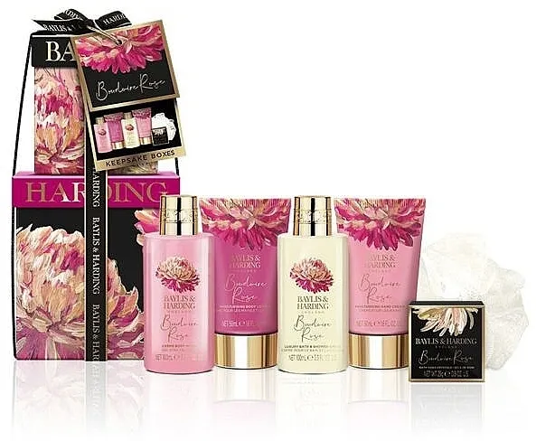Baylis &amp; Harding Boudoire Rose Set, 6 proizvoda