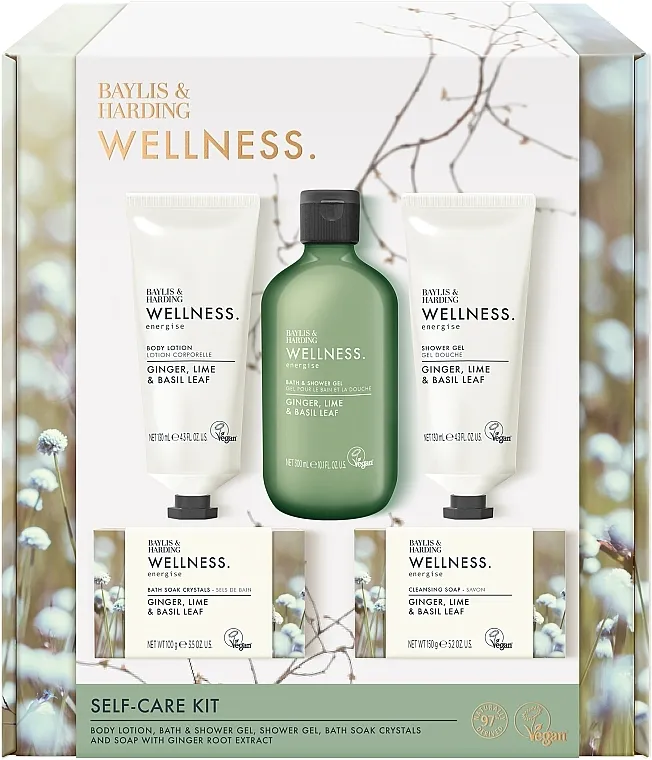 Baylis &amp; Harding Wellness Self-Care Kit Set, 5 proizvoda