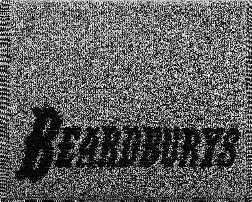 Beardburys Barber’s Towel Peškir, 30x50 cm, siv