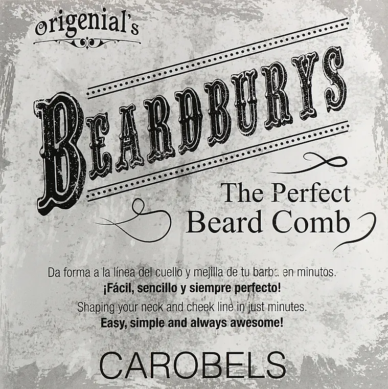 Beardburys Beard Comb Češalj za bradu