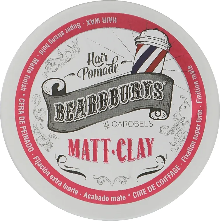 Beardburys Matt-Clay Carobels Glina za kosu s mat efektom