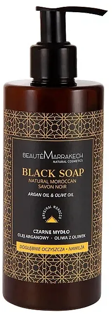 Beaute Marrakech Argan Black Liquid Soap Crni tekući sapun s arganovim uljem
