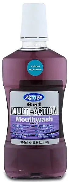 Beauty Formulas Active Oral Care 6 In 1 Multi-action Mouthwash Vodica za ispiranje usta