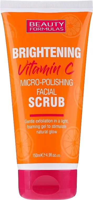 Beauty Formulas Brightening Vitamin C Micro-Polishing Facial Scrub Pročišćavajući piling za lice