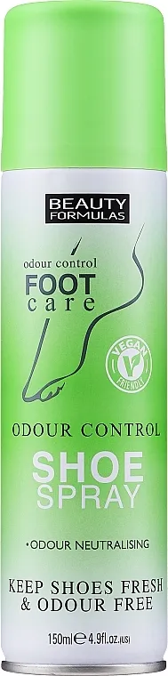 Beauty Formulas Shoe Odour Control Spray Dezodorans za obuću