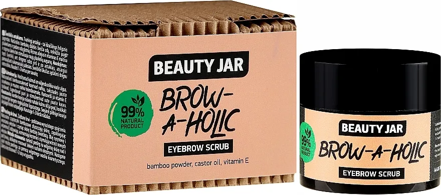 Beauty Jar Brow-A-Holic Eyebrow Scrub Piling za obrve
