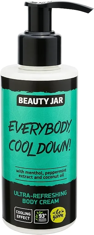 Beauty Jar Everybody, Cool Down! Ultra-Refreshing Body Cream Ultra osvježavajuća krema za tijelo