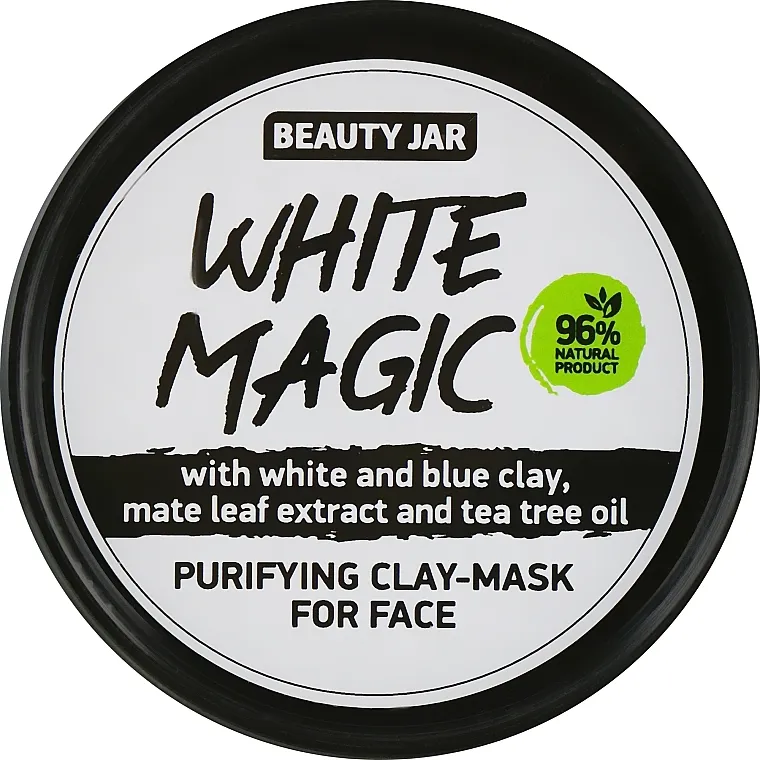 Beauty Jar White Magic Maska za lice s ekstraktom lista mate
