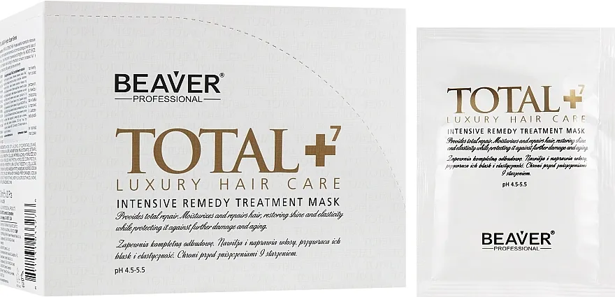 Beaver Professional Total7 Intensive Remedy Treatment Mask Podmlađujuća maska za problematičnu kosu