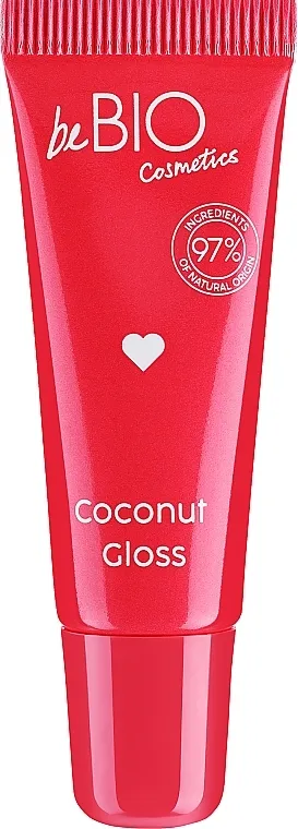 BeBio Glazed Lips Coconut Gloss Prirodno gel-ulje za usne