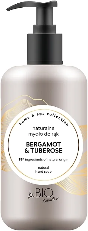 BeBio Home &amp; Spa Collection Bergamot &amp; Tuberose Natural Hand Soap Prirodni sapun za ruke Bergamot i tuberoza