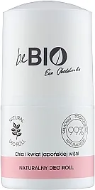 BeBio Natural Chia Seed &amp; Japansese Cherry Blossom Deodorant Roll-On Roll-on dezodorans "Chia sjemenke i japanska trešnja"