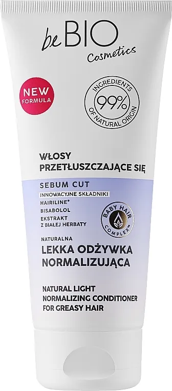 BeBio Natural Conditioner for Greasy Hair Regenerator za masnu kosu