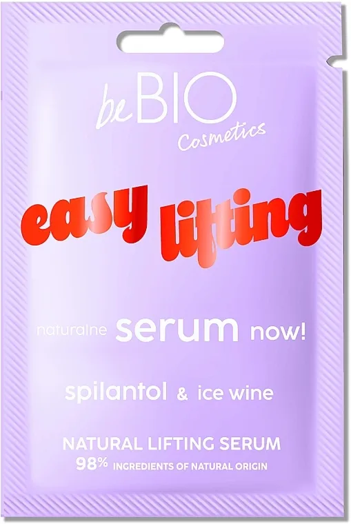BeBio Natural Lifting Face Serum Lifting maska sa serumom za lice