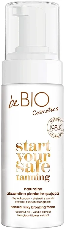 BeBio Start Your Safe Tanning Natural Silky Bronzing Foam Prirodna svilenkasta pena za bronziranje