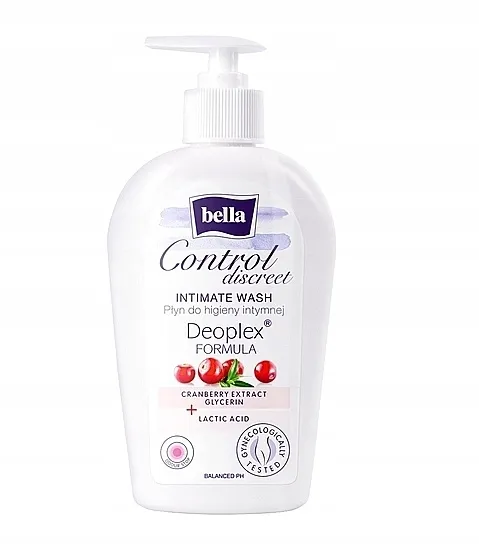 Bella Control Discreet Intimate Wash Sredstvo za intimnu higijenu s ekstraktom brusnice