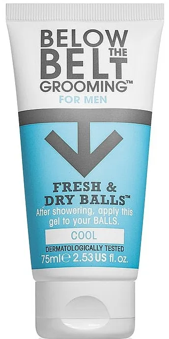 Below The Belt Grooming Fresh &amp; Dry Cool Gel za intimnu njegu za muškarce