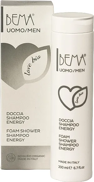 Bema Cosmetici Bema Love Bio Foam Shower Shampoo Energy Šampon u peni za tuširanje