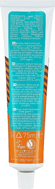 Ben &amp; Anna Natural Toothpaste Cinnamon Orange Prirodna pasta za zube