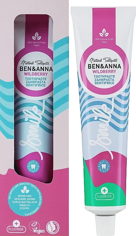 Ben &amp; Anna Natural Toothpaste Wildberry Prirodna pasta za zube