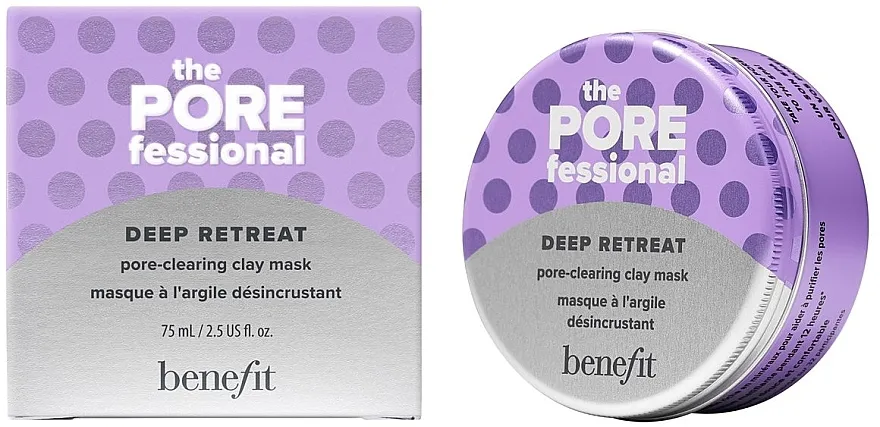 Benefit The POREfessional Deep Retreat Mask Glinena maska za lice