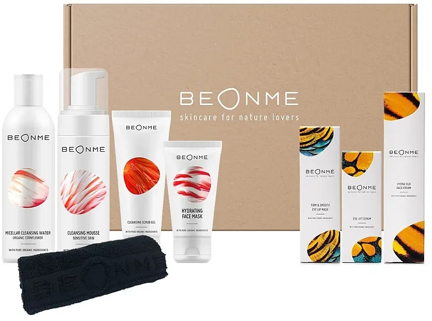 BeOnMe Anti-Aging Routine Set Set, 8 proizvoda