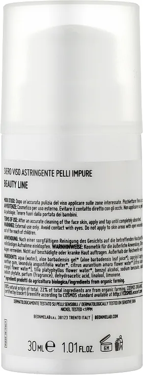 BeOnMe Face Serum Impure Skin Serum za problematičnu kožu