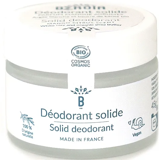 Beroia Solid Deodorant Čvrsti dezodorans "Mango i citrusi"
