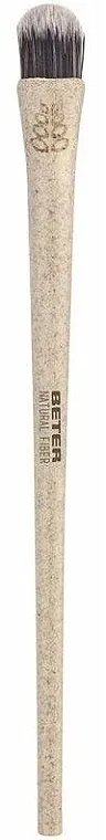 Beter Natural Fiber Blender Eyeshadow Brush Beige Kist za nanošenje sjenila, bež