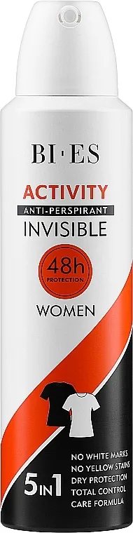 Bi-Es Woman Activity Anti-Perspirant Invisible Antiperspirant sprej