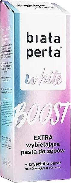 Biala Perla Extra White Boost Toothpaste Izbeljujuća pasta za zube