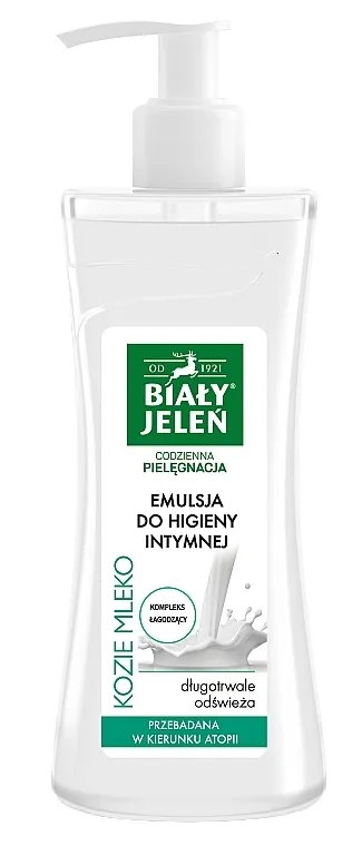 Bialy Jelen Hypoallergenic Emulsion For Intimate Hygiene Hipoalergena emulzija za intimnu higijenu s kozjim mlijekom