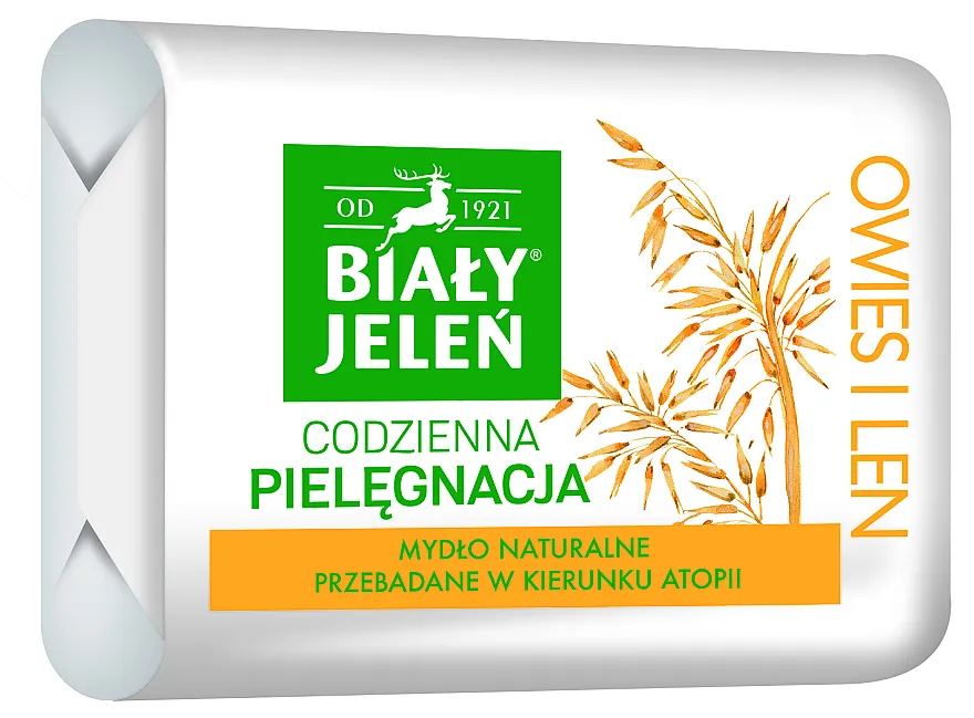 Bialy Jelen Hypoallergenic Soap Natural Oats Hipoalergenski sapun, ekstrakt zobi
