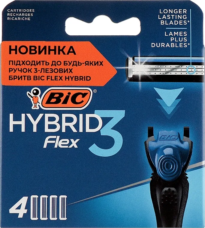 Bic Flex 3 Hybrid Zamjenske kasete za brijanje