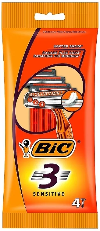 Bic Muški brijač "Sensitive 3", 4kom