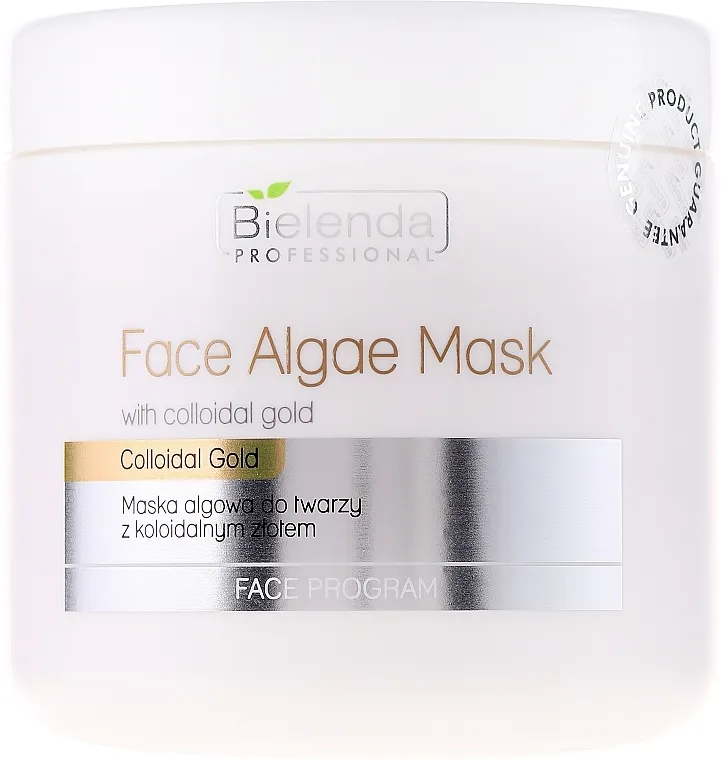 Bielenda Professional Face Algae Mask Alginatna maska za lice s koloidnim zlatom
