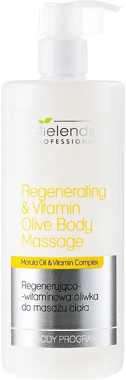 Bielenda Professional Regenerating &amp; Vitamin Olive Body Massage Ulje za masažu