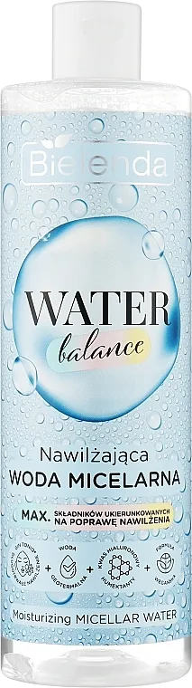 Bielenda Water Balance Moisturizing Micellar Water Hidratantna micelarna voda za suhu kožu