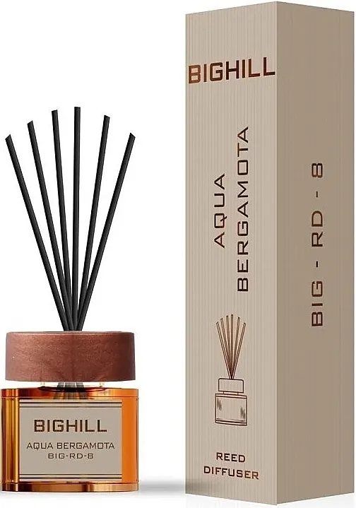 Bighill Perfume Reed Diffuser Aqua Bergamota Aroma difuzor "Akva bergamot"