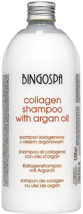 BingoSpa Collagen Shampoo With Argan Oil And Bamboo Extract Kolagen šampon za kosu s uljem i ekstraktom bambusa