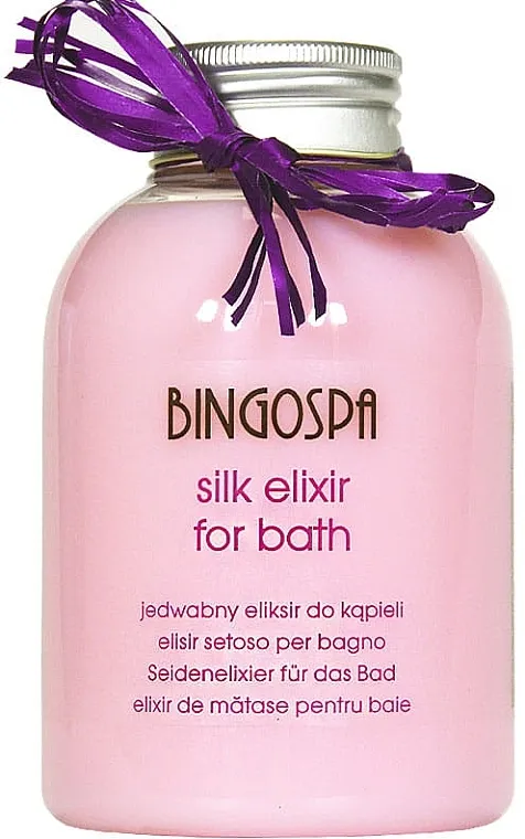 BingoSpa Elixir Bath With Silk Proteins Eliksir za kupku s proteinima svile