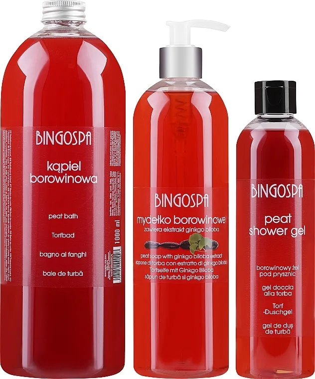 BingoSpa (foam/1000ml + sh/gel/300ml + soap/500ml) Set