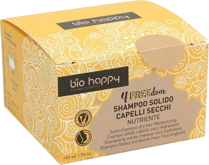Bio Happy 4FREEdom Moisturizing Solid Shampoo Suhi šampon