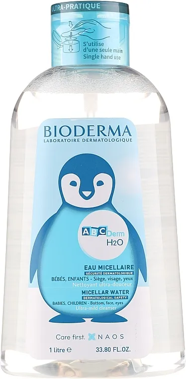 Bioderma Abcderm H2O Micellar Water (s pumpicom) Dječja micelarna voda