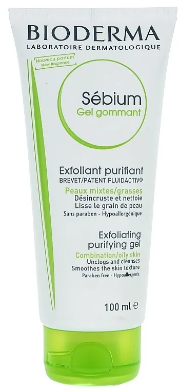 Bioderma Sebium Exfoliating Purifying Gel Gel-scrub s mikrogranulama