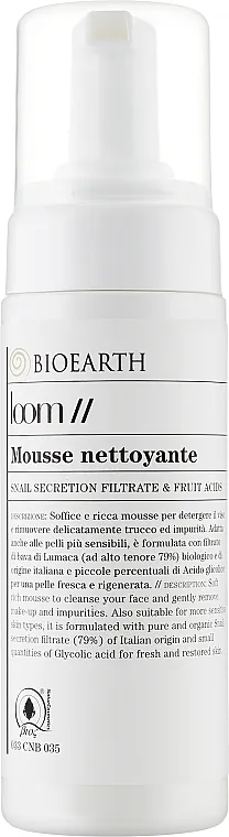 Bioearth Loom Cleansing Mousse Pena za lice