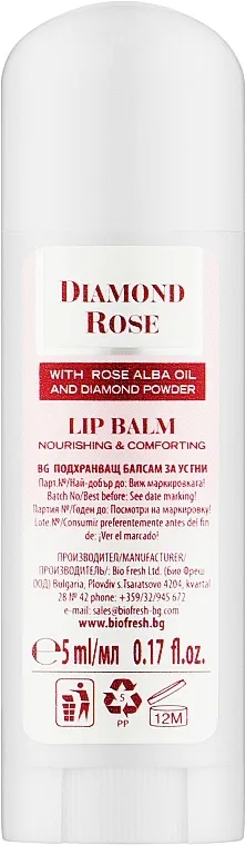 BioFresh Diamond Rose Lip Balm Balzam za usne
