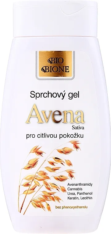 Bione Cosmetics Avena Sativa Body Shampoo For Sensitive Skin Gel za tuširanje za osjetljivu kožu